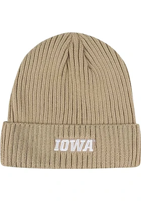 Iowa Hawkeyes Tan Marianne Cuff Womens Knit Hat