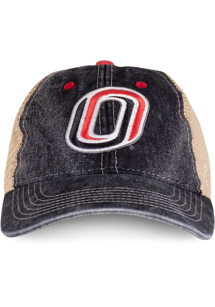 UNO Mavericks Bonafide Meshback Adjustable Hat - Black