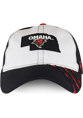 UNO Mavericks White Cobie Ripped Youth Adjustable Hat