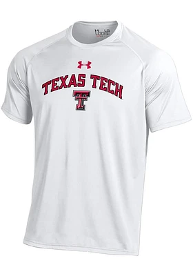 Under Armour Texas Tech Red Raiders White Short Sleeve T Shirt