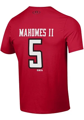Patrick Mahomes Texas Tech Red Raiders Short Sleeve Player T Shirt