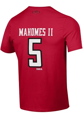 Patrick Mahomes Texas Tech Red Raiders Shirzee Short Sleeve Player T Shirt