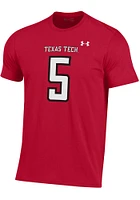 Patrick Mahomes Texas Tech Red Raiders Shirzee Short Sleeve Player T Shirt