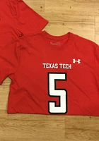 Patrick Mahomes Texas Tech Red Raiders Shirzee Short Sleeve Player T Shirt