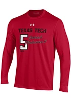 Patrick Mahomes Texas Tech Red Raiders Shooter Long Sleeve Player T Shirt