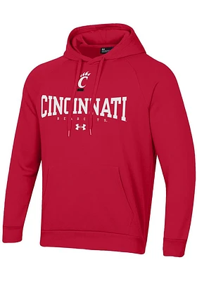 Under Armour Cincinnati Bearcats Mens All Day Fleece Long Sleeve Hoodie