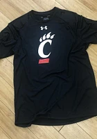 Under Armour Cincinnati Bearcats Black Primary Logo Short Sleeve T Shirt