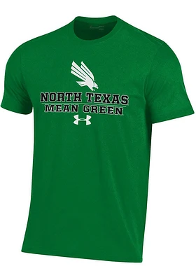 Under Armour North Texas Mean Green Name Drop Logo Short Sleeve T Shirt