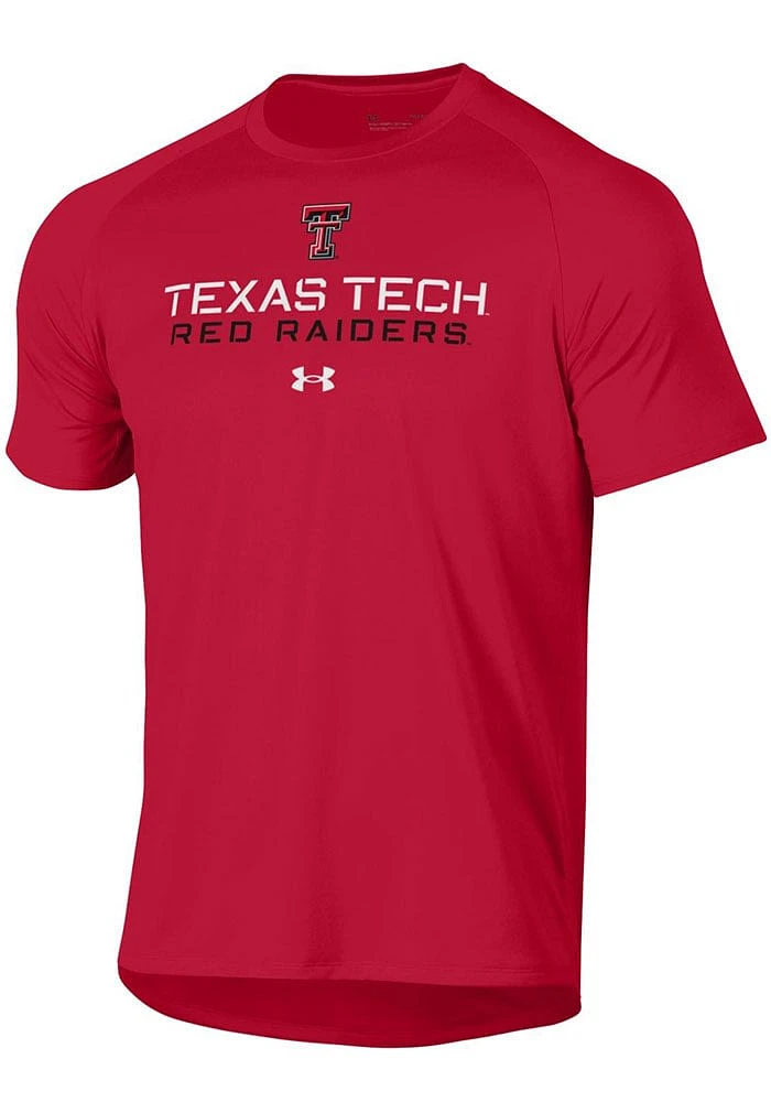 Under Armour Texas Tech Red Raiders Name Drop Short Sleeve T Shirt