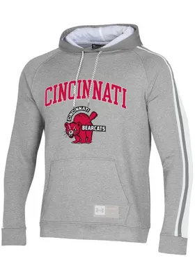 Under Armour Cincinnati Bearcats Mens Grey Gameday Terry Hood