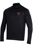 Under Armour Texas Tech Red Raiders Mens Black Performance 2.0 Long Sleeve Qtr Zip Pullover