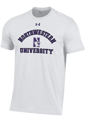 Under Armour Northwestern Wildcats Performance Cotton Short Sleeve T Shirt