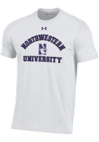 Under Armour Northwestern Wildcats Performance Cotton Short Sleeve T Shirt