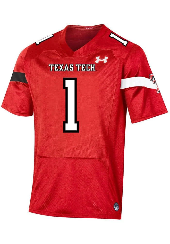Under Armour Texas Tech Red Raiders Youth #1 SL Universal Replica Football Jersey