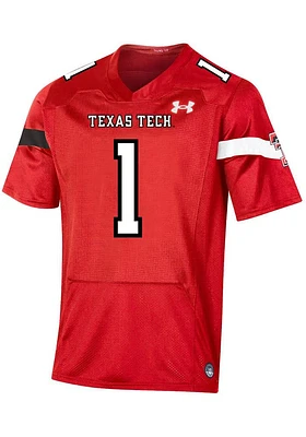 Under Armour Texas Tech Red Raiders Youth #1 SL Universal Replica Football Jersey