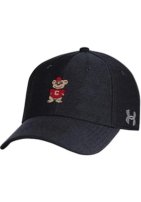 Under Armour Cincinnati Bearcats Mens Black Retro Blitzing 3.0 Stretch Flex Hat