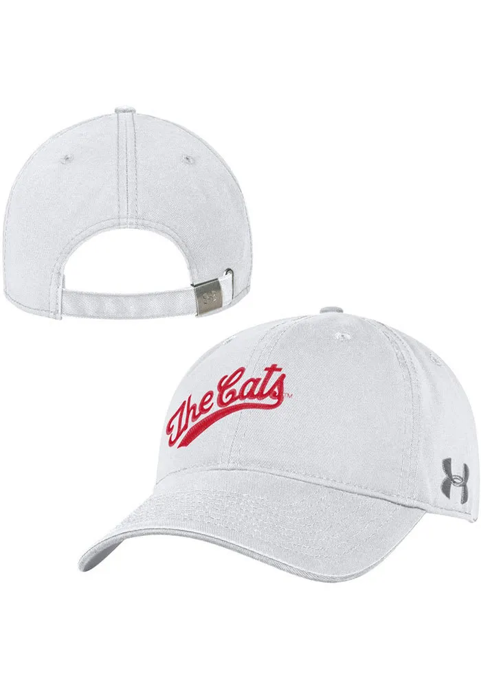 Under Armour Cincinnati Bearcats Retro Basketball Adjustable Hat - White