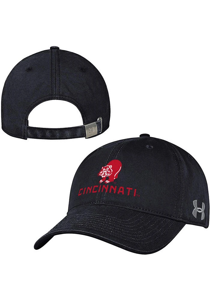 Under Armour Cincinnati Bearcats Retro Basketball Adjustable Hat