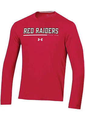 Under Armour Texas Tech Red Raiders Sideline Training Long Sleeve T-Shirt