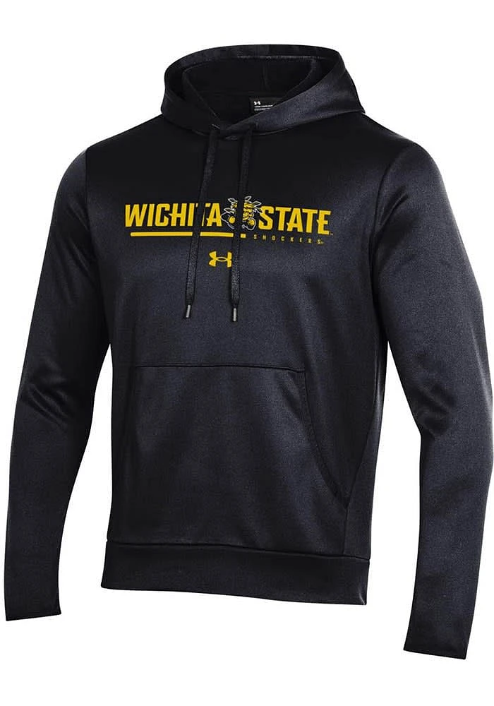 Under Armour Wichita State Shockers Mens Black Sideline Fleece Hood