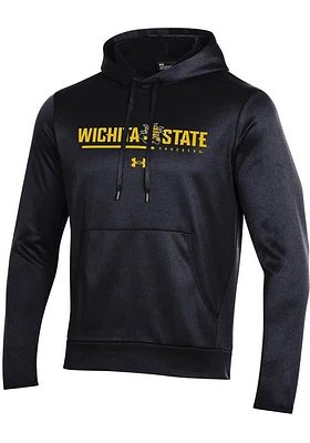 Under Armour Wichita State Shockers Mens Black Sideline Fleece Hood