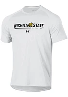 Under Armour Wichita State Shockers White Sideline Training Short Sleeve T Shirt