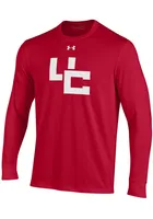 Under Armour Cincinnati Bearcats Red Retro UC Block Long Sleeve T Shirt