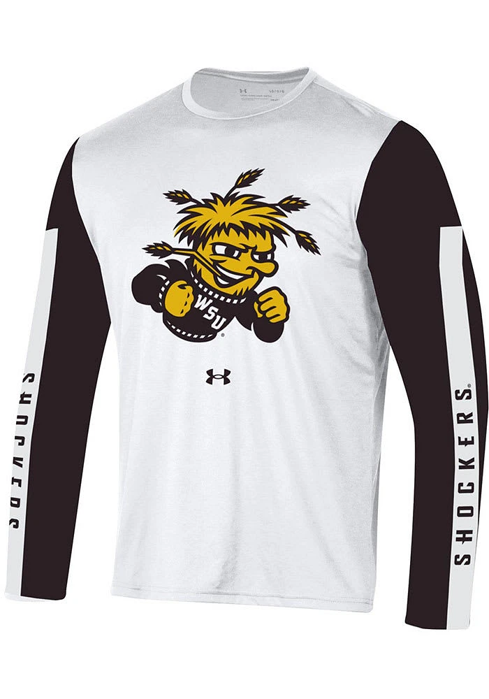 Under Armour Wichita State Shockers White Gameday Tech Long Sleeve T-Shirt