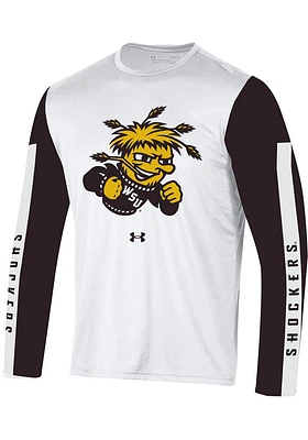 Under Armour Wichita State Shockers White Gameday Tech Long Sleeve T-Shirt