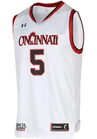 Under Armour Cincinnati Bearcats White Contrast Replica Jersey