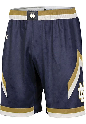 Under Armour Notre Dame Fighting Irish Mens Navy Blue Replica Shorts