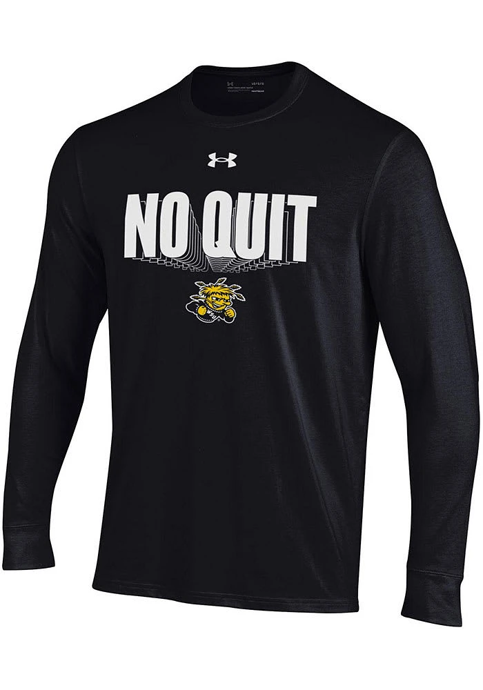 Under Armour Wichita State Shockers Black Shooter Long Sleeve T Shirt