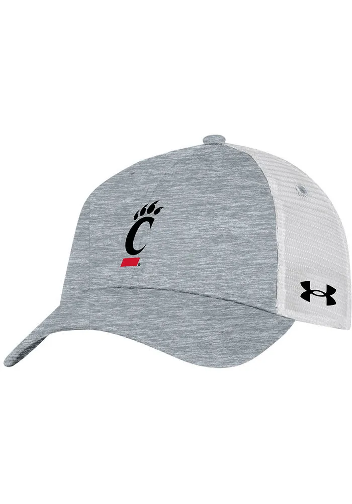 Under Armour Cincinnati Bearcats Armour Trucker Adjustable Hat - Grey