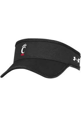 Under Armour Cincinnati Bearcats Mens Black 2022 Sideline Isochill Adjustable Visor