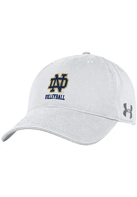 Under Armour Notre Dame Fighting Irish VOLLEYBALL Adjustable Hat - White