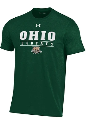 Under Armour Ohio Bobcats Green Gear for Sports (Under Armour) Design Short Sleeve T Shirt