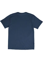 Mitchell and Ness St Louis Cardinals Navy Blue Busch Stadium Short Sleeve T Shirt