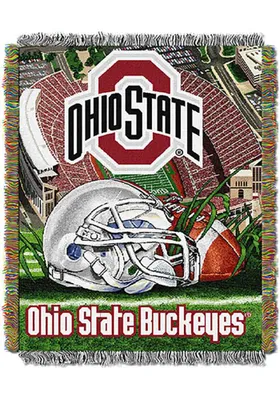 Ohio State Buckeyes 48x60 Home Field Advantage Tapestry Blanket