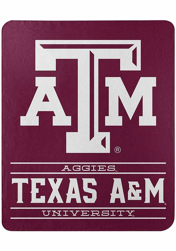 Texas A&M Aggies 50x60 Control Fleece Blanket - Maroon