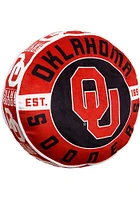 Oklahoma Sooners 15 Cloud Throw Pillow - Red