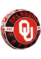 Oklahoma Sooners 15 Cloud Throw Pillow - Red