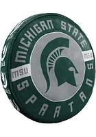 Michigan State Spartans 15 Cloud Throw Pillow - Green