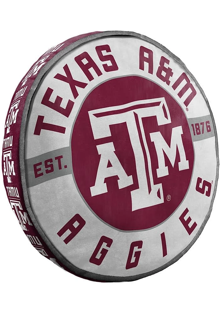 Texas A&M Aggies 15 Cloud Throw Pillow - Maroon