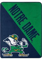 Notre Dame Fighting Irish Halftone 46x60 Raschel Blanket