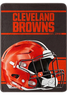 Cleveland Browns Run Micro Raschel Blanket