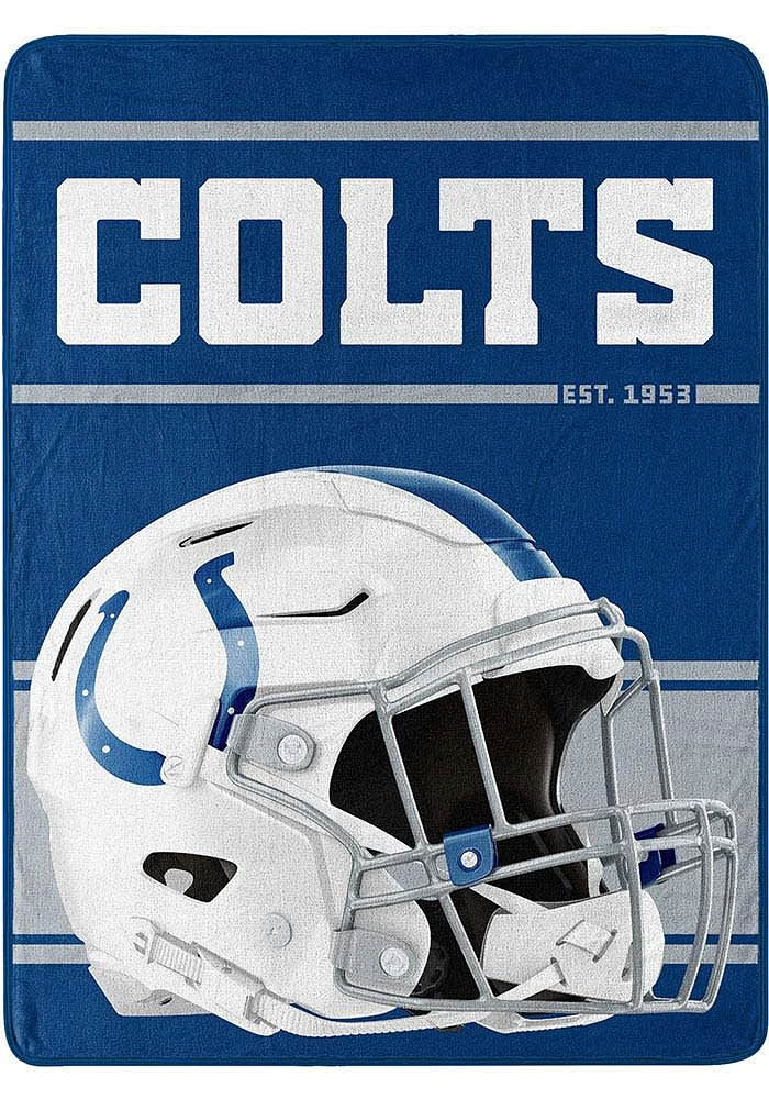 Indianapolis Colts Run Micro Raschel Blanket