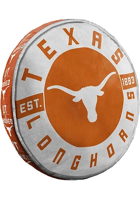 Texas Longhorns Cloud Throw Pillow - Burnt Orange