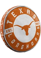 Texas Longhorns Cloud Throw Pillow - Burnt Orange