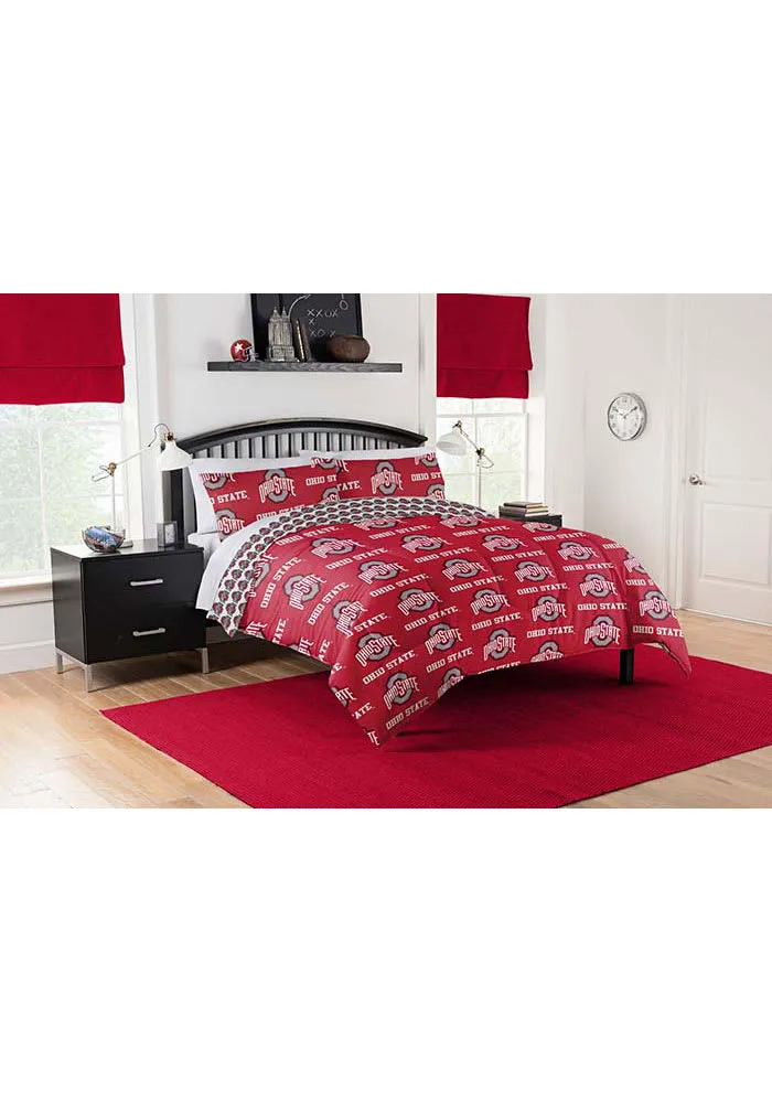 Ohio State Buckeyes Queen Bed in a Bag