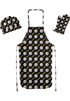 Pittsburgh Steelers Team Logo BBQ Apron Set